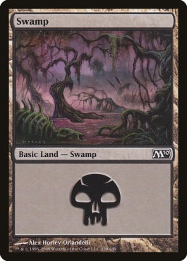 naokuroshop MTG [M10][239][土地][C][EN][沼/Swamp] NM