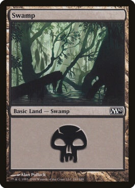 naokuroshop MTG [M10][241][土地][C][EN][沼/Swamp] NM