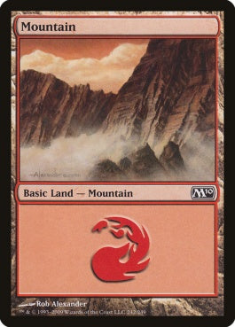 naokuroshop MTG [M10][242][土地][C][EN][山/Mountain] NM