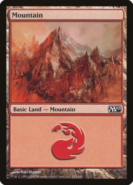 naokuroshop MTG [M10][243][土地][C][EN][山/Mountain] NM