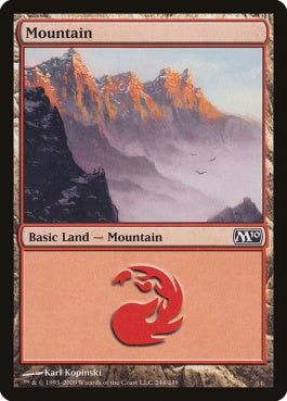 naokuroshop MTG [M10][244][土地][C][EN][山/Mountain] NM