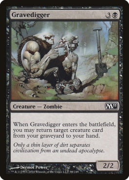 naokuroshop MTG [M11][098][黒][C][EN][グレイブディガー/Gravedigger] NM