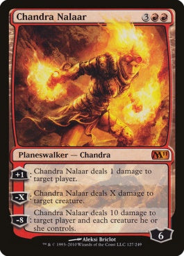 naokuroshop MTG [M11][127][赤][M][EN][チャンドラ・ナラー/Chandra Nalaar] NM