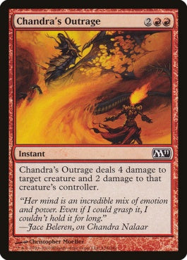 naokuroshop MTG [M11][128][赤][C][EN][チャンドラの憤慨/Chandra's Outrage] NM