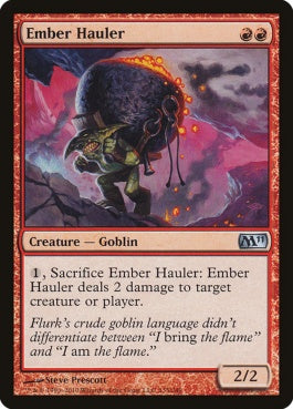 naokuroshop MTG [M11][135][赤][U][EN][燃えさし運び/Ember Hauler] NM