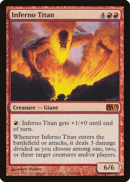 naokuroshop MTG [M11][146][赤][M][EN][業火のタイタン/Inferno Titan] NM