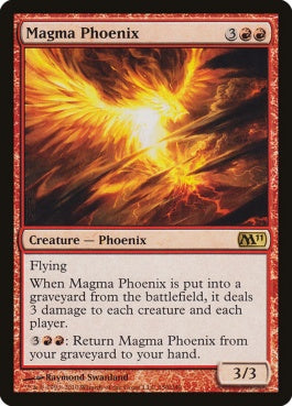 naokuroshop MTG [M11][150][赤][R][EN][マグマのフェニックス/Magma Phoenix] NM