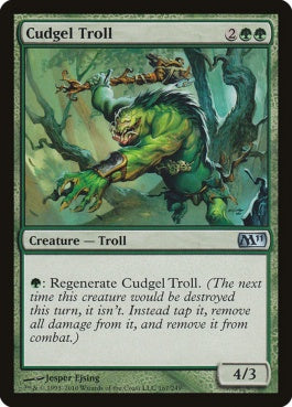 naokuroshop MTG [M11][167][緑][U][EN][棍棒のトロール/Cudgel Troll] NM