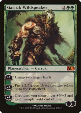 naokuroshop MTG [M11][175][緑][M][EN][野生語りのガラク/Garruk Wildspeaker] NM