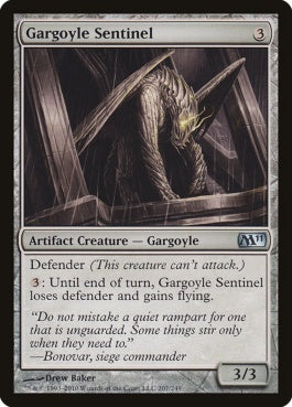 naokuroshop MTG [M11][207][茶][U][EN][ガーゴイルの歩哨/Gargoyle Sentinel] NM