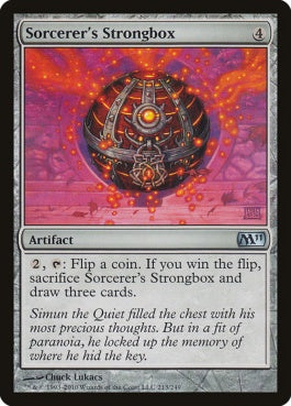 naokuroshop MTG [M11][213][茶][U][EN][魔術師の金庫/Sorcerer's Strongbox] NM