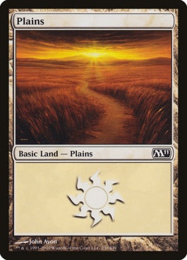 naokuroshop MTG [M11][230][土地][C][EN][平地/Plains] NM