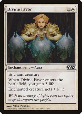 naokuroshop MTG [M12][014][白][C][EN][神聖なる好意/Divine Favor] NM