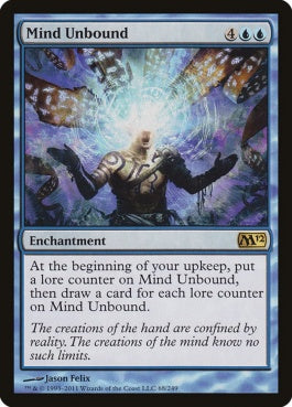 naokuroshop MTG [M12][068][青][R][EN][解放された精神/Mind Unbound] NM