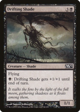 naokuroshop MTG [M12][096][黒][C][EN][漂う影/Drifting Shade] NM