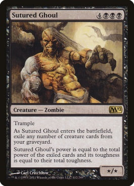 naokuroshop MTG [M12][112][黒][R][EN][縫合グール/Sutured Ghoul] NM