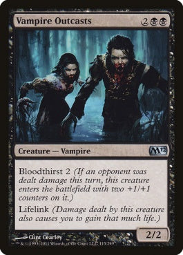 naokuroshop MTG [M12][115][黒][U][EN][吸血鬼ののけ者/Vampire Outcasts] NM