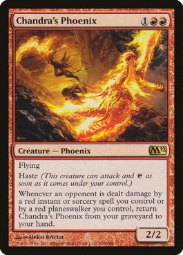 naokuroshop MTG [M12][126][赤][R][EN][チャンドラのフェニックス/Chandra's Phoenix] NM