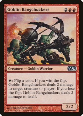 naokuroshop MTG [M12][137][赤][U][EN][ゴブリンの爆発投げ/Goblin Bangchuckers] NM