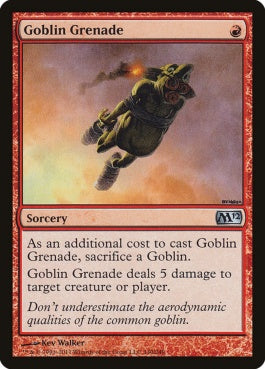 naokuroshop MTG [M12][140][赤][U][EN][ゴブリンの手投げ弾/Goblin Grenade] NM