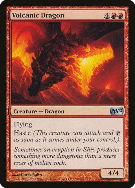 naokuroshop MTG [M12][158][赤][U][EN][火山のドラゴン/Volcanic Dragon] NM