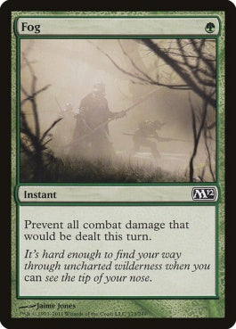 naokuroshop MTG [M12][173][緑][C][EN][濃霧/Fog] NM