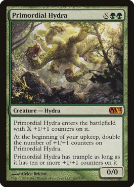 naokuroshop MTG [M12][189][緑][M][EN][始源のハイドラ/Primordial Hydra] NM