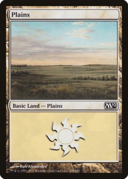 naokuroshop MTG [M12][230][土地][C][EN][平地/Plains] NM