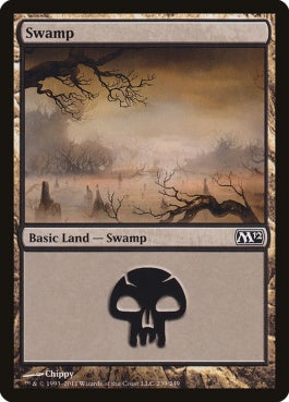 naokuroshop MTG [M12][239][土地][C][EN][沼/Swamp] NM