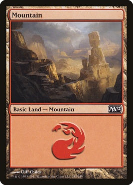 naokuroshop MTG [M12][242][土地][C][EN][山/Mountain] NM