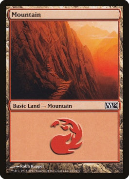 naokuroshop MTG [M12][244][土地][C][EN][山/Mountain] NM