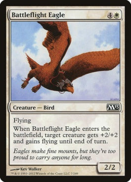 naokuroshop MTG [M13][007][白][C][EN][戦飛びの鷲/Battleflight Eagle] NM