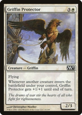 naokuroshop MTG [M13][016][白][C][EN][庇護するグリフィン/Griffin Protector] NM