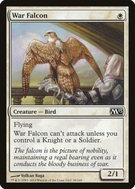 naokuroshop MTG [M13][038][白][C][EN][軍用隼/War Falcon] NM