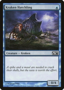 naokuroshop MTG [M13][058][青][C][EN][クラーケンの幼子/Kraken Hatchling] NM