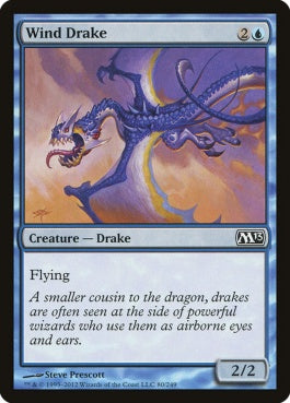 naokuroshop MTG [M13][080][青][C][EN][風のドレイク/Wind Drake] NM