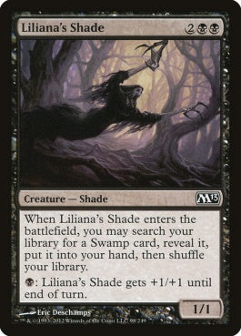 naokuroshop MTG [M13][098][黒][C][EN][リリアナの影/Liliana's Shade] NM