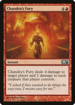 naokuroshop MTG [M13][124][赤][C][EN][チャンドラの憤怒/Chandra's Fury] NM