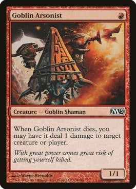 naokuroshop MTG [M13][134][赤][C][EN][ゴブリンの付け火屋/Goblin Arsonist] NM