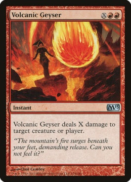 naokuroshop MTG [M13][154][赤][U][EN][溶岩噴火/Volcanic Geyser] NM