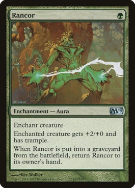 naokuroshop MTG [M13][185][緑][U][EN][怨恨/Rancor] NM