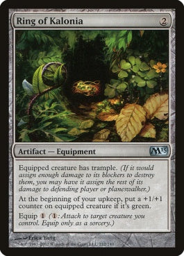 naokuroshop MTG [M13][212][茶][U][EN][カロニアの指輪/Ring of Kalonia] NM