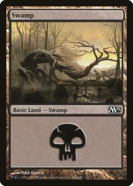 naokuroshop MTG [M13][238][土地][C][EN][沼/Swamp] NM