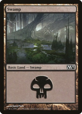 naokuroshop MTG [M13][241][土地][C][EN][沼/Swamp] NM