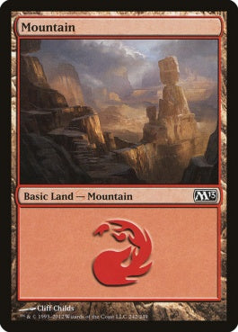 naokuroshop MTG [M13][242][土地][C][EN][山/Mountain] NM