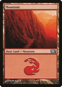 naokuroshop MTG [M13][245][土地][C][EN][山/Mountain] NM