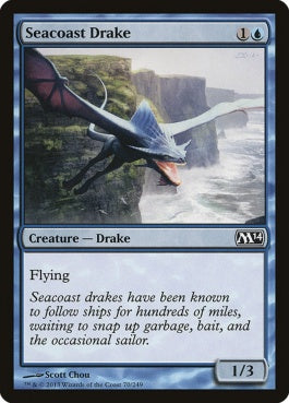 naokuroshop MTG [M14][070][青][C][EN][海岸ドレイク/Seacoast Drake] NM