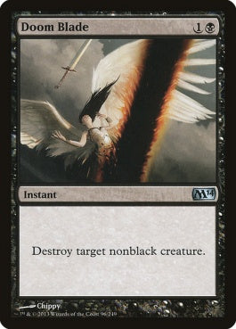 naokuroshop MTG [M14][096][黒][U][EN][破滅の刃/Doom Blade] NM