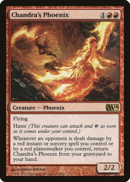 naokuroshop MTG [M14][134][赤][R][EN][チャンドラのフェニックス/Chandra's Phoenix] NM