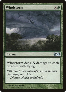 naokuroshop MTG [M14][201][緑][U][EN][暴風/Windstorm] NM